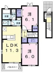 ルミエール　Ａの物件間取画像